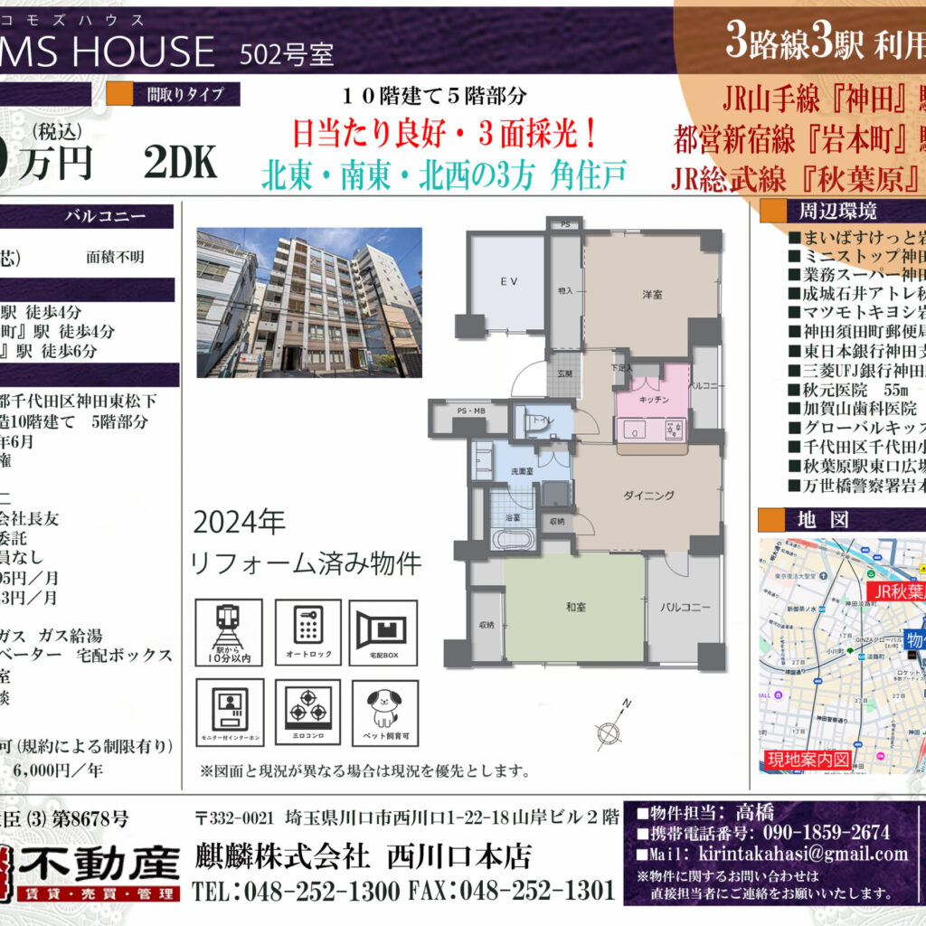 COMS HOUSE  ５０２号室